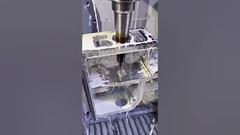 CNC обработка аэрокосмических деталей # cnc # cncmachining # machining #5axiscnc #cncturning #cncmachine #parts