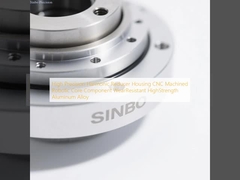 Высокоточный гармонический редуктор корпуса CNC обработанный роботизированный компонент ядра износостойкий высокопрочный алюминиевый сплав