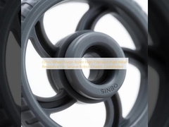 Omni Wheel Nylon Roller Высокая точность Высокая износостойкость для обслуживания Робот шасси на заказ