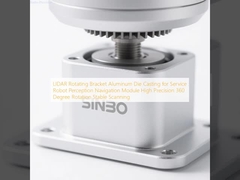 LIDAR вращающийся кронштейн Алюминиевый отливка для обслуживания Робот восприятия навигационный модуль высокая точность 360 градусов вращение стабильное сканирование