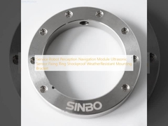 Крепление для ультразвукового датчика модуля восприятия и навигации сервисного робота: ударопрочное, атмосферостойкое