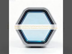 Противовзрывный робот высокотемпературный защитный линза окно для опасных условий оптическое стекло