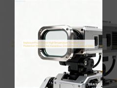 Противовзрывный робот высокотемпературный защитный линза окно для опасных условий оптическое стекло