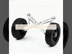 Препятствие пересечение вспомогательного колеса скобки высокой прочности CNC обработки Китай на заказ для специального робота